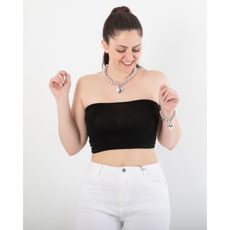 Fascia Natasha Viscosa Nero