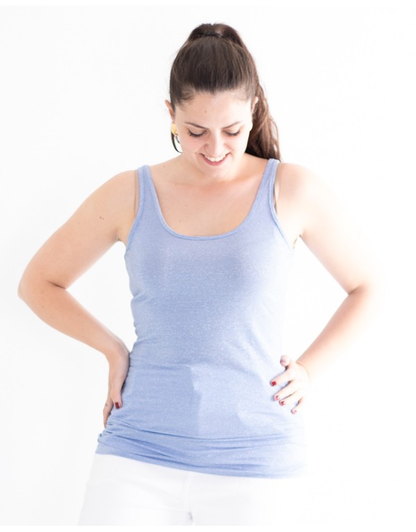 Top Demetra Lurex Slim...