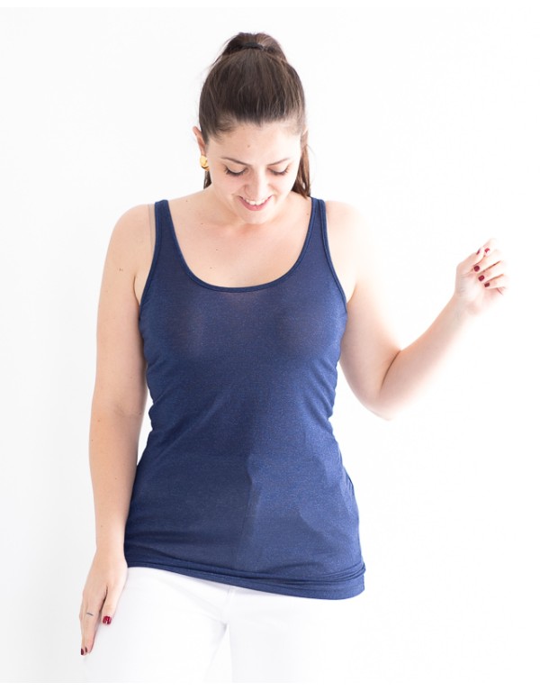 Top Demetra Lurex Slim...