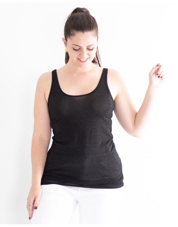 Top Demetra Lurex Slim...