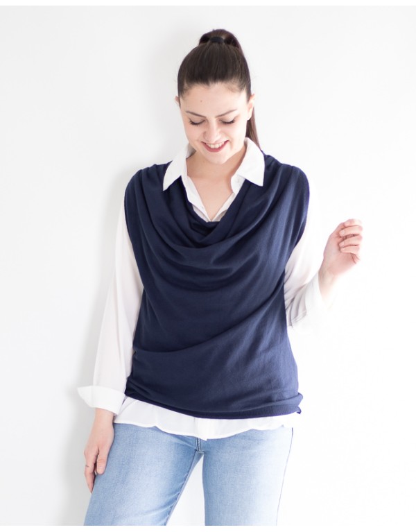 Gilet Cicco Viscosa Collo...