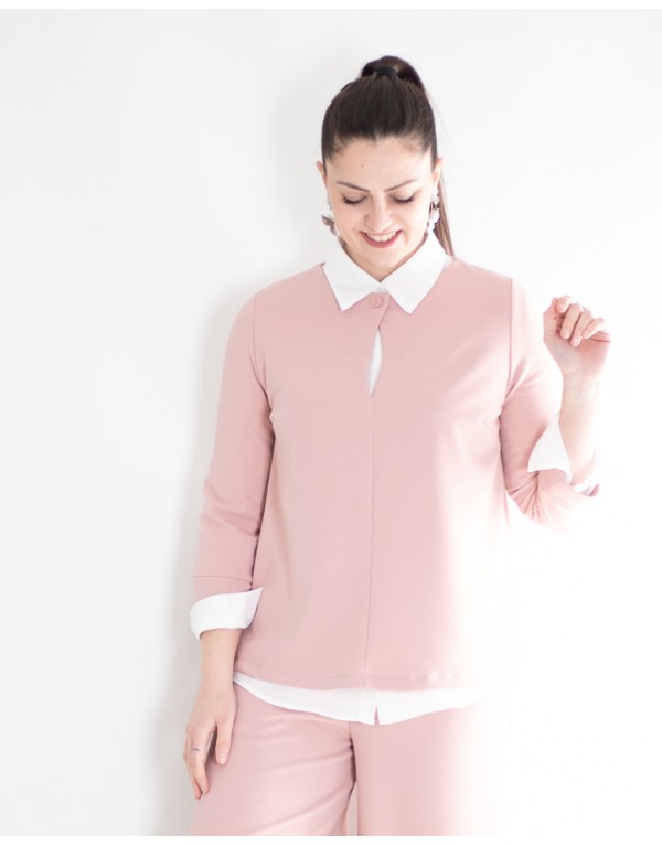 Blusa Liuba Scuba Crepes...