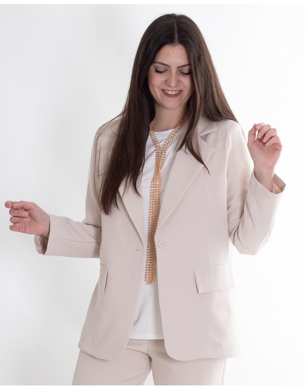 Blazer Superbo Tessuto...