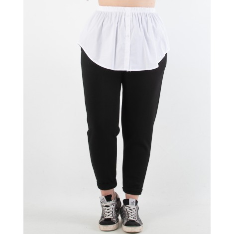 Finta Camicia Bice Popeline Bottoncini Bianco