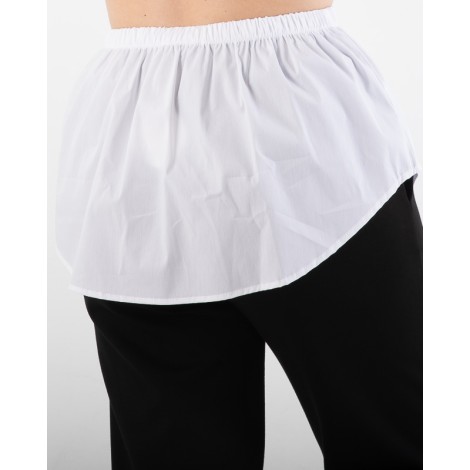 Finta Camicia Bice Popeline Bottoncini Bianco