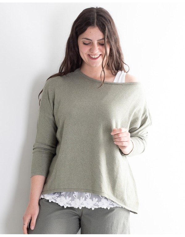 Maglia Giuly Cotone Over...