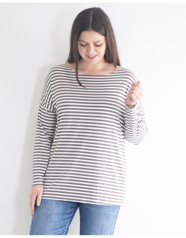 T-shirt Alisea Viscosa Over...