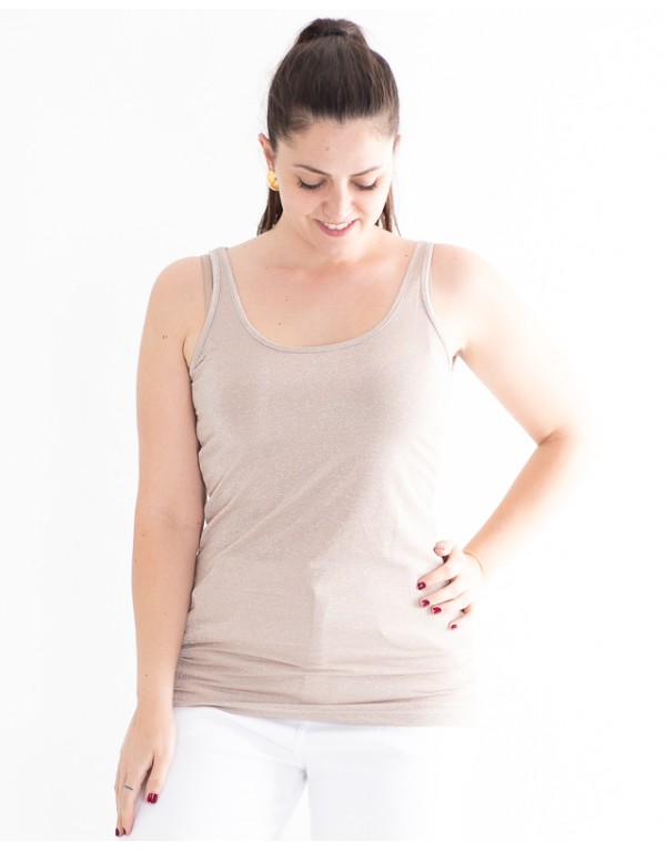 Top Demetra Lurex Slim...