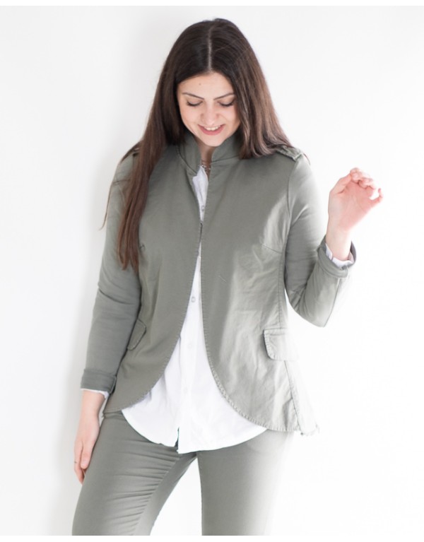 Blazer Sugar Cotone Felpa...