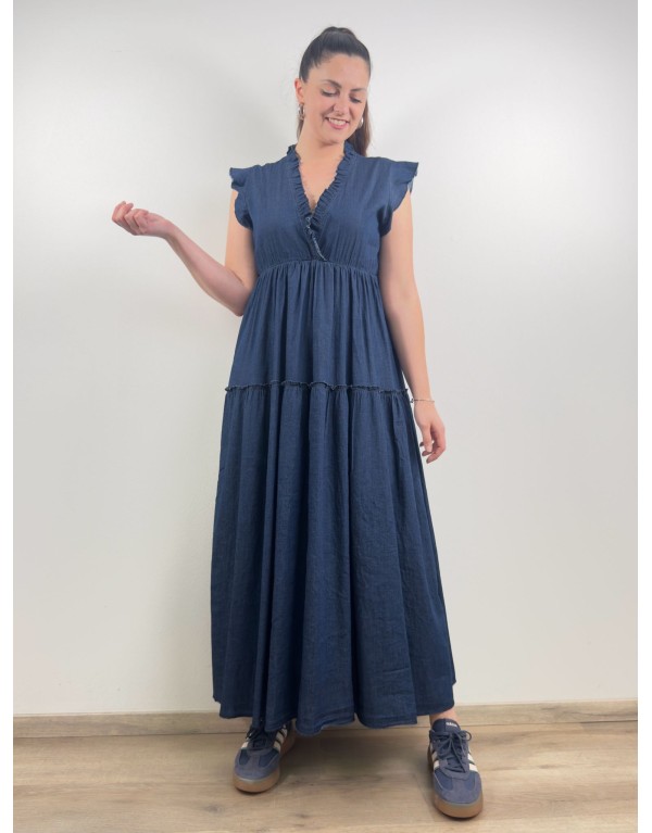 Abito Kimera Chambray...