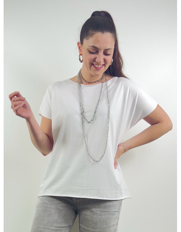 T-shirt Basic Cotone Taglio...