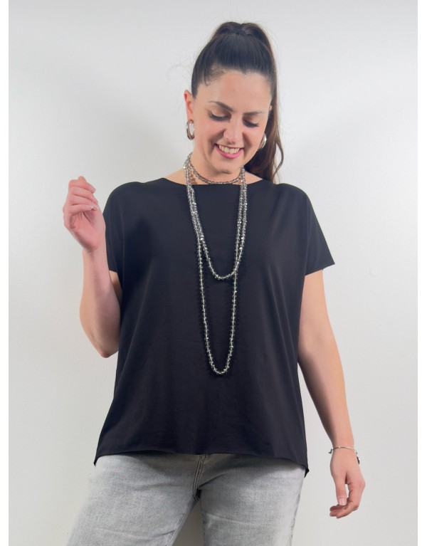 T-shirt Basic Cotone Taglio...
