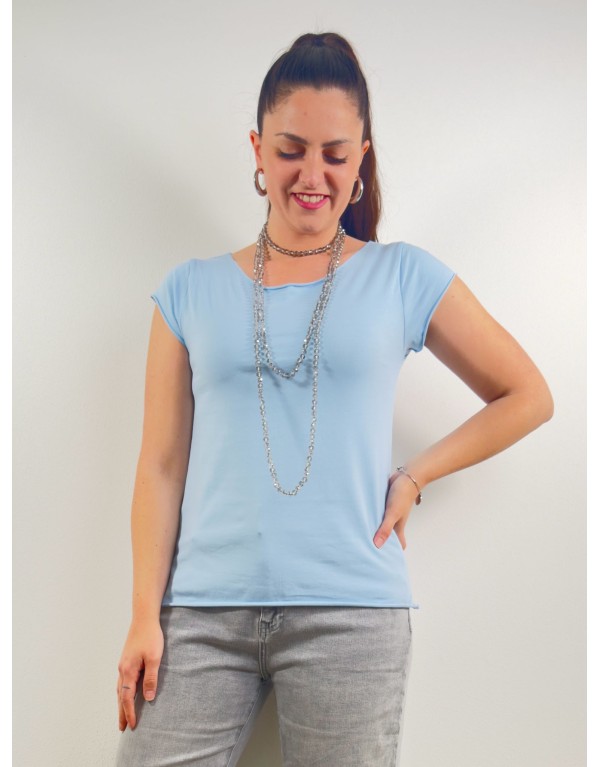 T-shirt Basic Cotone Taglio...