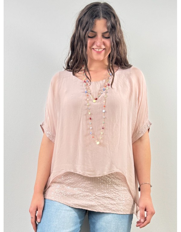 Blusa Allure Seta Viscosa...