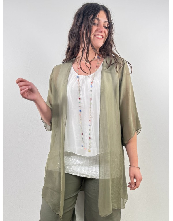 Cardigan Allure Seta...