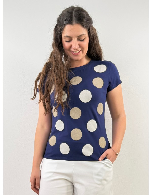 T-Shirt Dotty Maxi Pois...