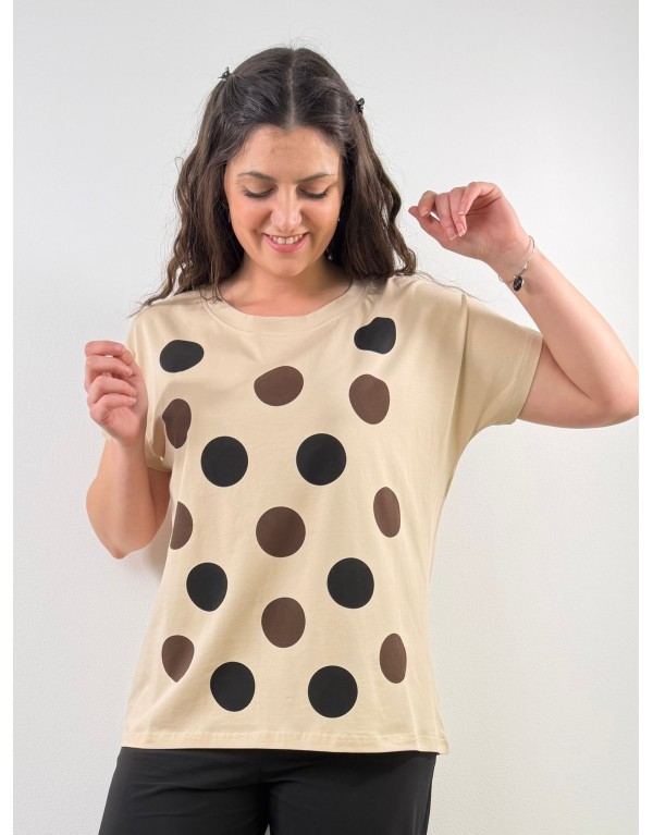 T-shirt Dotty Maxi Pois...
