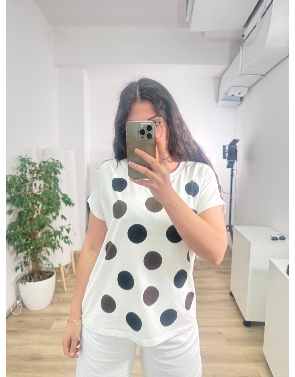 T-shirt Dotty Maxi Pois...
