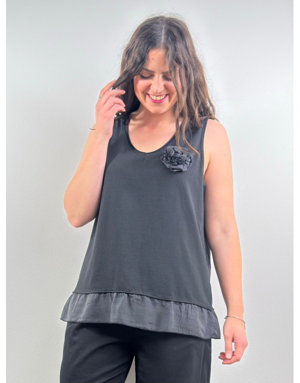 Top Camy Jersey Mussola...