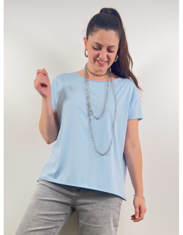 T-shirt Basic Cotone Taglio...
