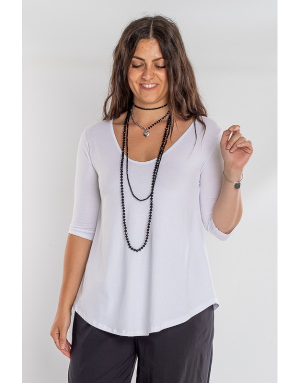 T-shirt Roby Viscosa Scollo...